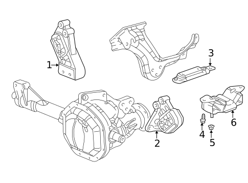 Engine & Trans Mounting for 2004 Dodge Ram 2500 #0