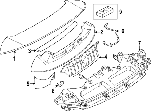 Spoiler for 2022 Porsche 911 #2