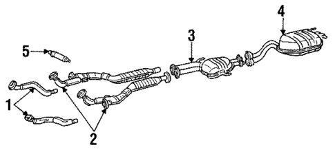 Powertrain Control for 1998 Mercedes-Benz ML320 #1