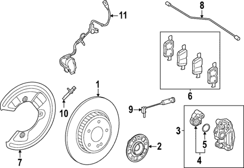 Anti-Lock Brakes for 2022 Mercedes-Benz SL 55 AMG® #1