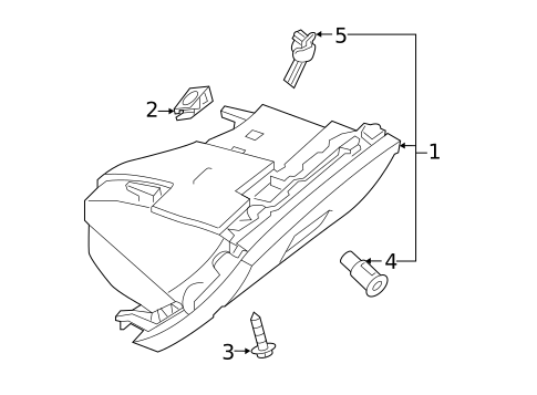 Instrument Panel for 2016 Mercedes-Benz GLA250 #2