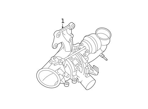 Turbocharger, Supercharger & Ram Air for 2013 Ford Focus #0