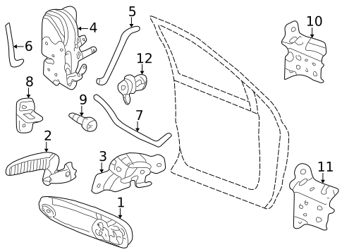 Lock & Hardware for 2003 Dodge Ram 1500 #0