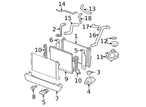 Radiators, Coolers & Related Components for 2007 Chevrolet Cobalt #0