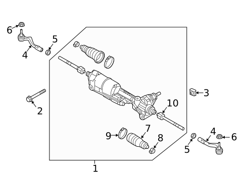 Steering Gear & Linkage for 2016 Audi A8 Quattro #0