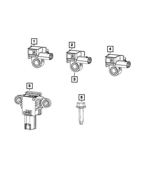 Sensors for 2025 Jeep Grand Cherokee #3