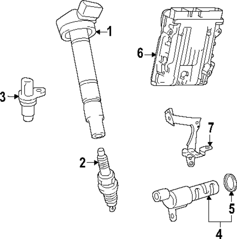 Ignition System for 2022 Toyota Tundra #0