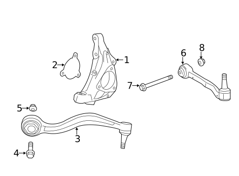 Suspension Components for 2025 Cadillac CT4 #1