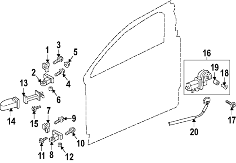 Lock & Hardware for 2025 Audi SQ7 #4