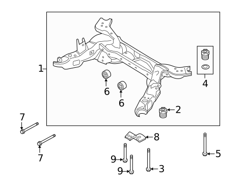 Suspension Mounting for 2012 Ford Explorer #1