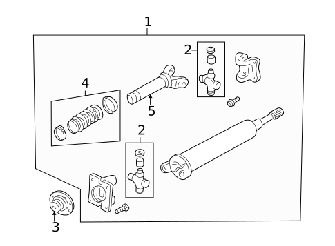 Drive Shaft for 1999 Mazda B4000 #3