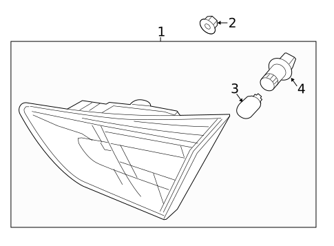 Bulbs - Chassis for 2014 Hyundai Elantra GT #3
