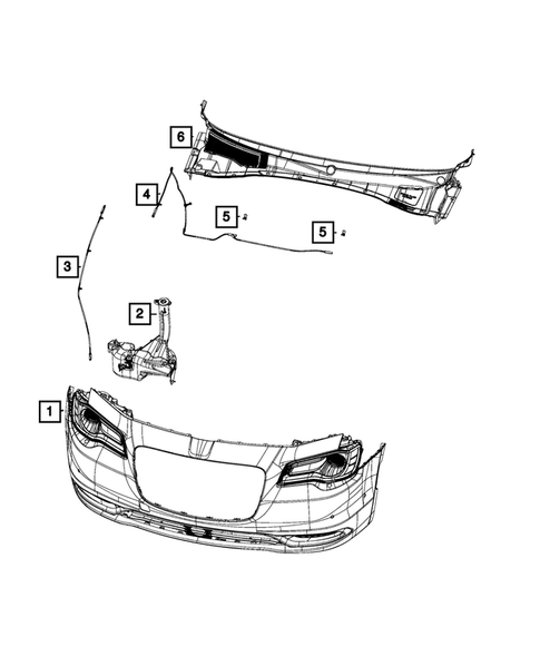Wiper and Washer System for 2017 Chrysler 300 #5