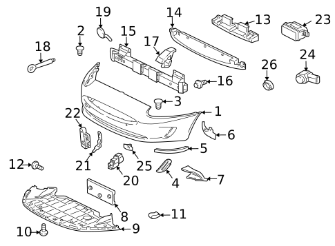 Automatic Temperature Controls for 2010 Jaguar XK #1