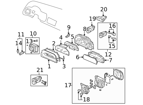 Ignition Lock for 2000 Honda S2000 #1