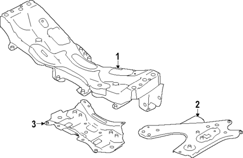 Suspension Mounting for 2025 Subaru Impreza #1