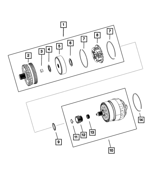 Gear Train for 2007 Chrysler Sebring #1