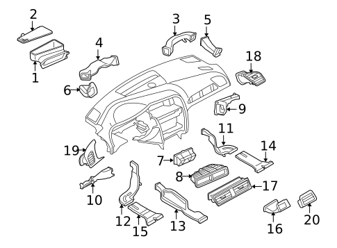 Ducts for 2013 Audi RS5 #1