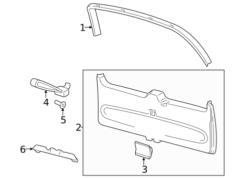 Interior Trim for 2008 Lincoln Navigator #0