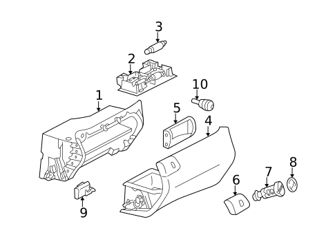 Instrument Panel for 2003 Mercedes-Benz C32 AMG #2