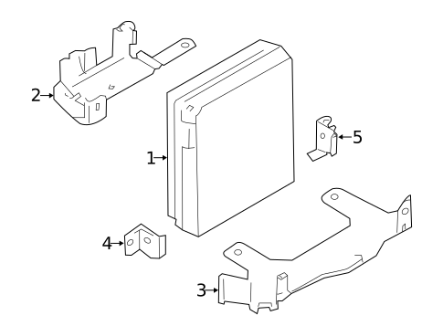 Electrical Components for 2015 INFINITI Q70 #4