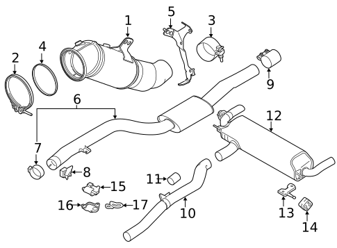 Exhaust Components for 2025 BMW 750e xDrive #2
