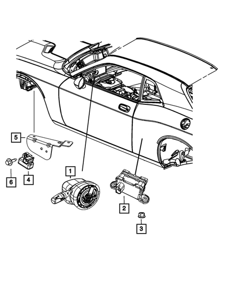 Sensors for 2012 Dodge Challenger #3
