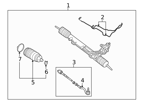 Steering Gear & Linkage for 2013 BMW X6 #0
