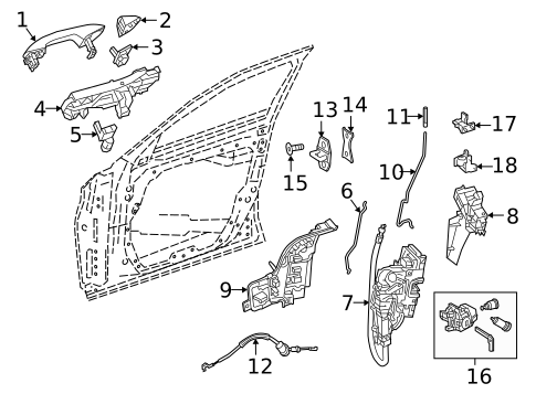 Front Door for 2022 Mercedes-Benz C43 AMG #2