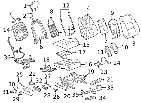 Heated Seats for 2022 Cadillac XT4 #0