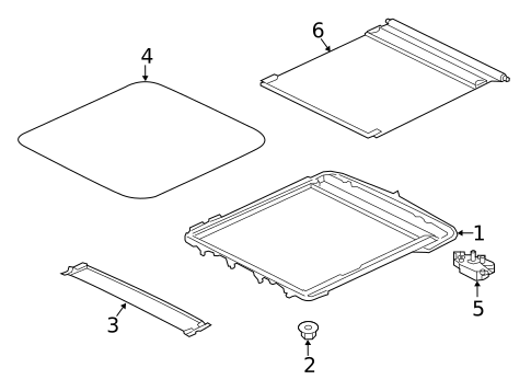 Sunroof for 2013 INFINITI JX35 #2