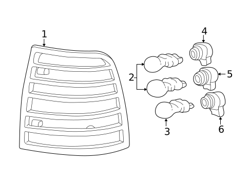 Bulbs - Chassis for 2005 Mercury Mountaineer #0