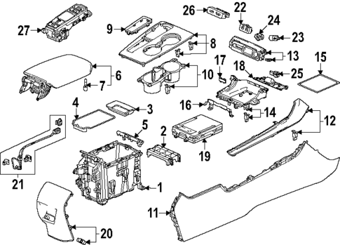 Parking Brake for 2025 Honda Civic #1