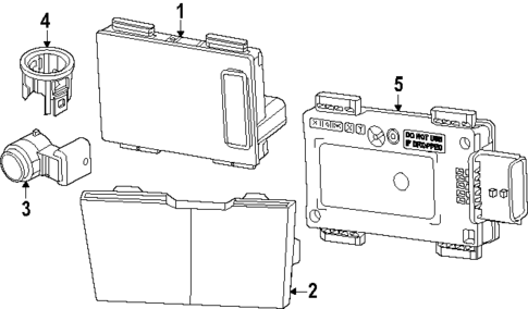 Electrical Components for 2025 Ram 1500 #1