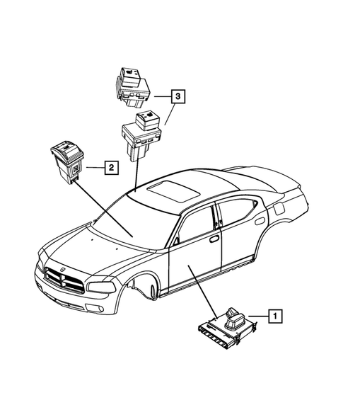 Switches for 2010 Dodge Charger #2