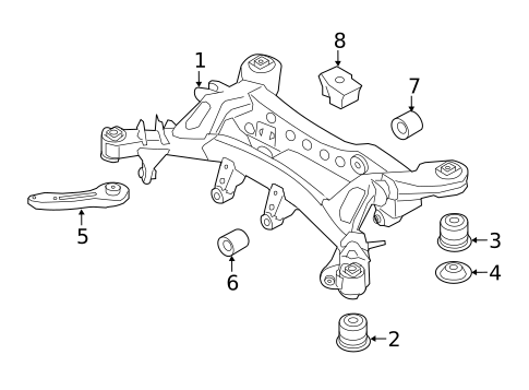 Suspension Mounting for 2014 BMW 328i #0