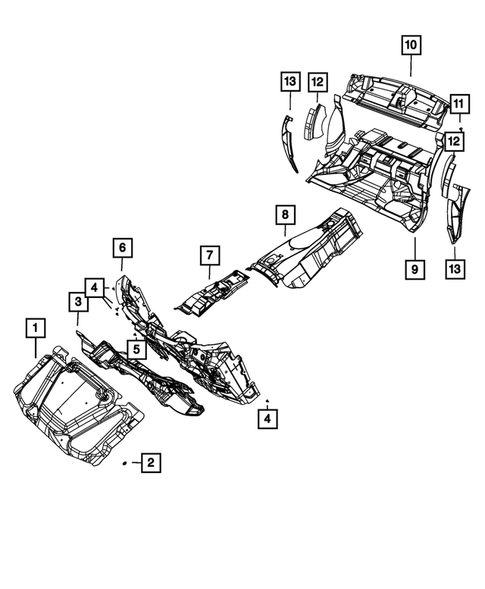 Carpets, Floor Mats, Load Floor, and Silencers for 2016 Dodge Challenger #0