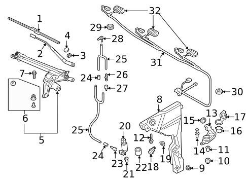 Headlamp Washers/Wipers for 2024 Audi A8 Quattro #0