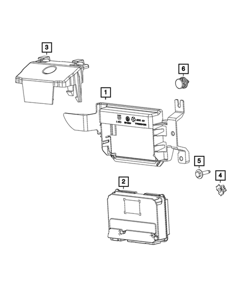 Keys, Modules and Engine Controllers for 2025 Ram 1500 #3