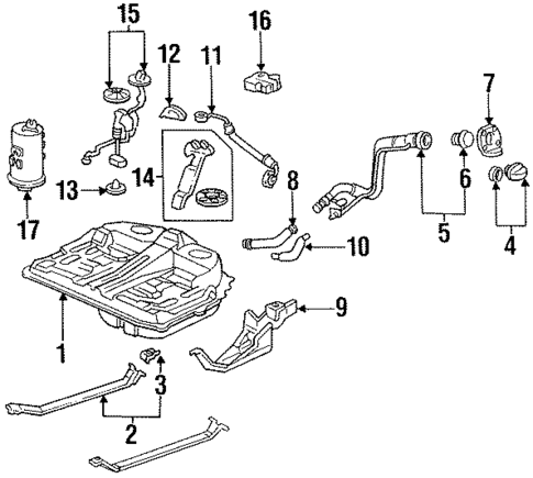 Emission Components for 1997 Honda Accord #0
