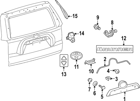 Parking Aid for 2016 Toyota 4Runner #1