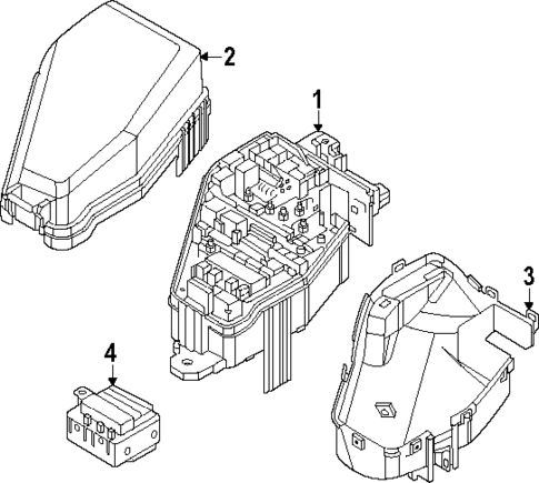 Fuse & Relay for 2023 Genesis Electrified GV70 #1