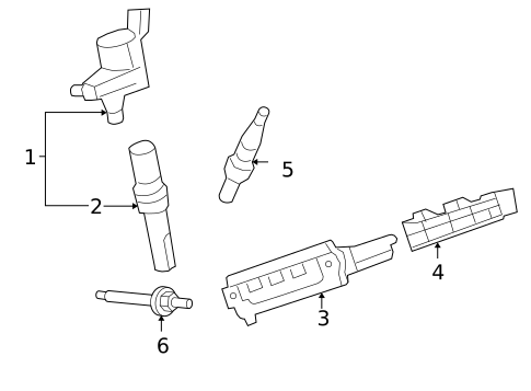 Ignition System for 2005 Ford F-250 Super Duty #0