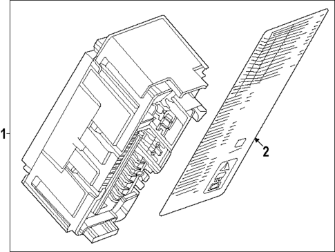 Fuse & Relay for 2024 Acura ZDX #1