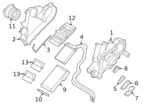 Rear Heater for 2023 Subaru Ascent #1