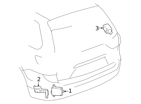 Electrical Components for 2019 Toyota Sienna #3