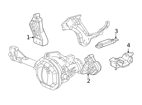 Engine & Trans Mounting for 2004 Dodge Ram 2500 #0