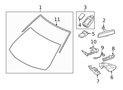 Lane Departure Warning for 2023 Mazda 3 #1