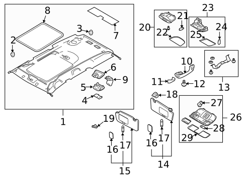 Sunroof for 2009 Subaru Outback #1