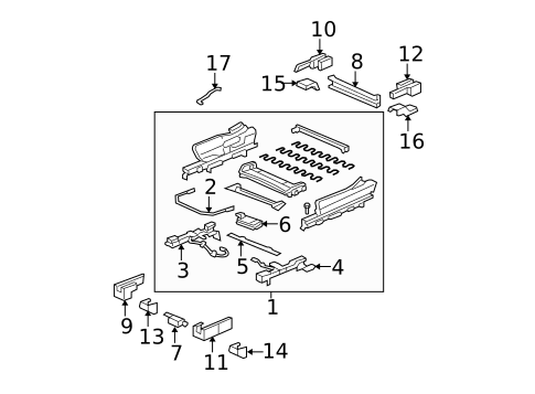Tracks & Components for 2005 Honda CR-V #0